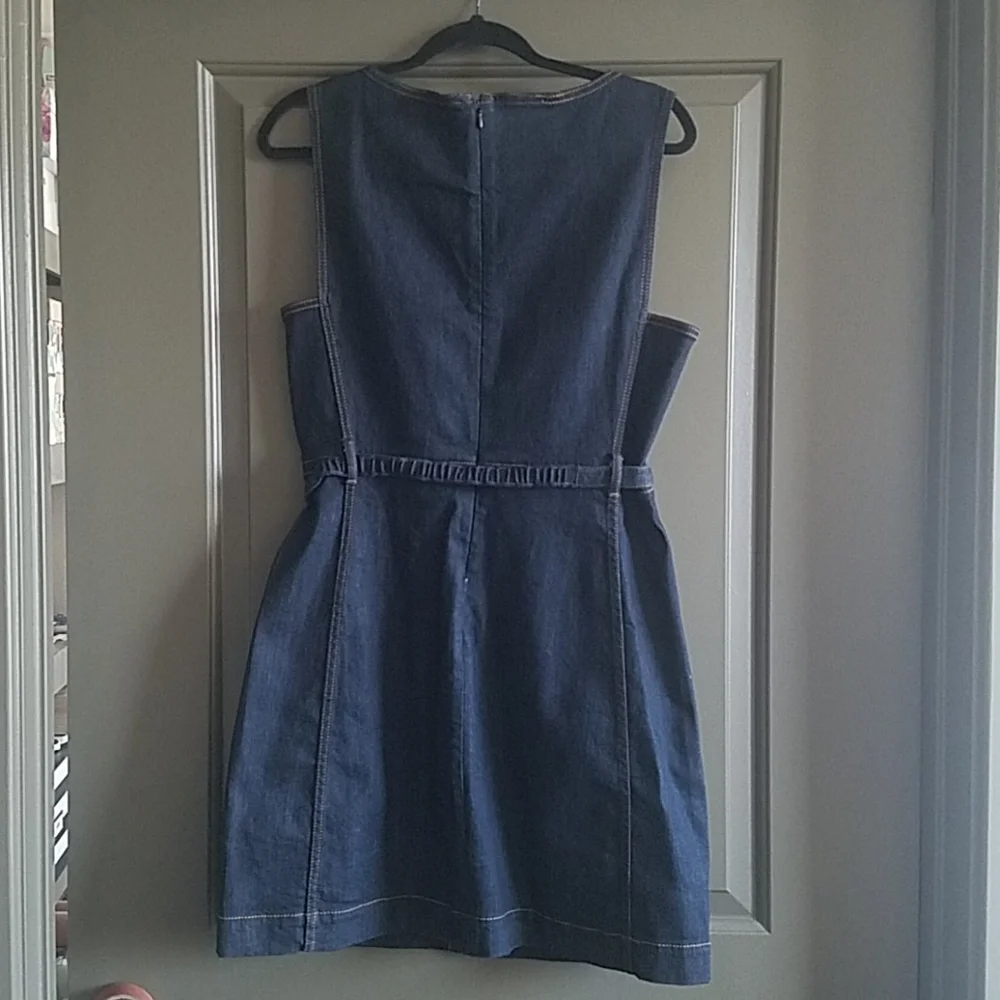 Tory Burch Blue Denim Dress - Picture 4 of 4